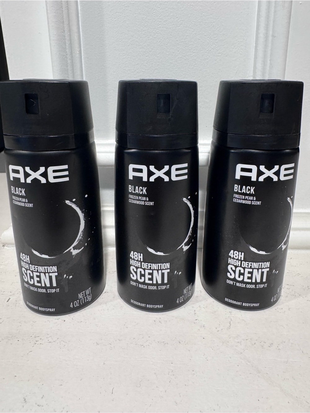 Axe Black Deodorant Body Spray NEW